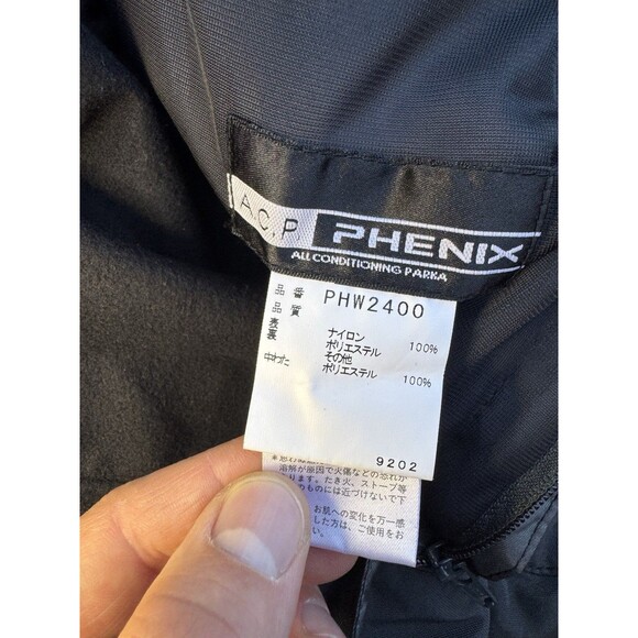 Phenix All Condition Parka Snow Bib One Piece Coverall Gray Mens US M Asian L - Picture 5 of 11